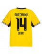 Billige Borussia Dortmund Maximilian Beier #14 Hjemmedrakt 2026-27 Kortermet